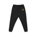 Embroidered Crown Logo Joggers — Black Fleece Sweatpants