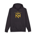 King Crown Hoodie — Gold KN Logo & 'Family, Loyalty & Respect' Script Pullover