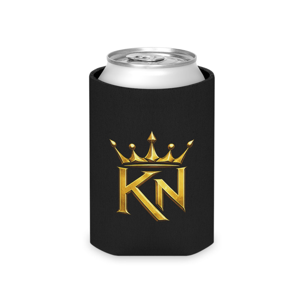 Can Cooler - Gold Crown 'KN' & 'Respect is Earned, Trust is Built, Loyalty is Everything' Insulated Beverage Koozie