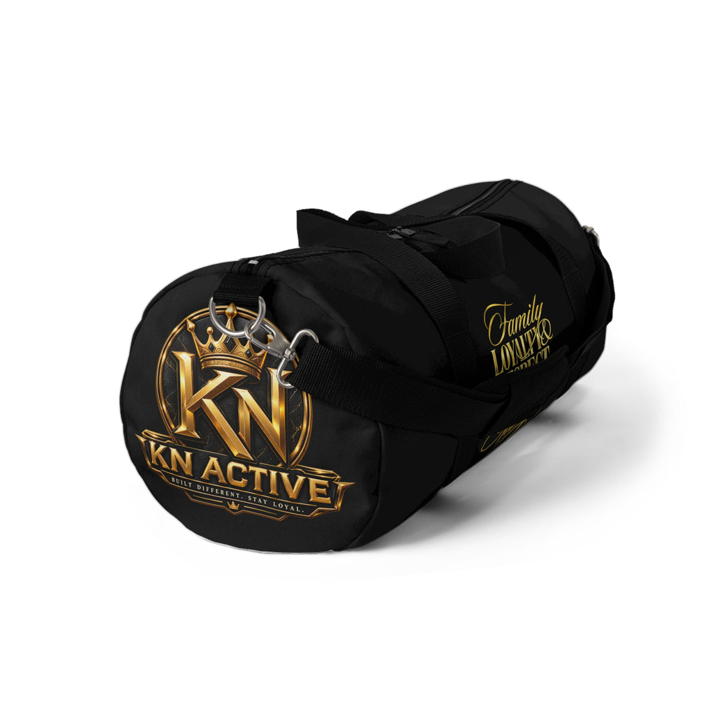 Family Loyalty Respect Duffel Bag — "Without Family You're Nothing" Travel Gym Bag